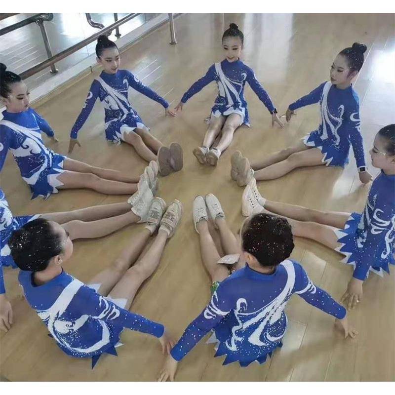TAO cheerleader performance service la la la lacaking clothing women's gymnastics competition competition gymnastics sports meeting