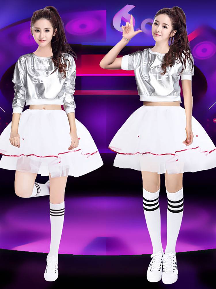 Sequenant cheerleader clothing and gym performance clothing cheerleader performance service university student jazz dance clothing cheerleades