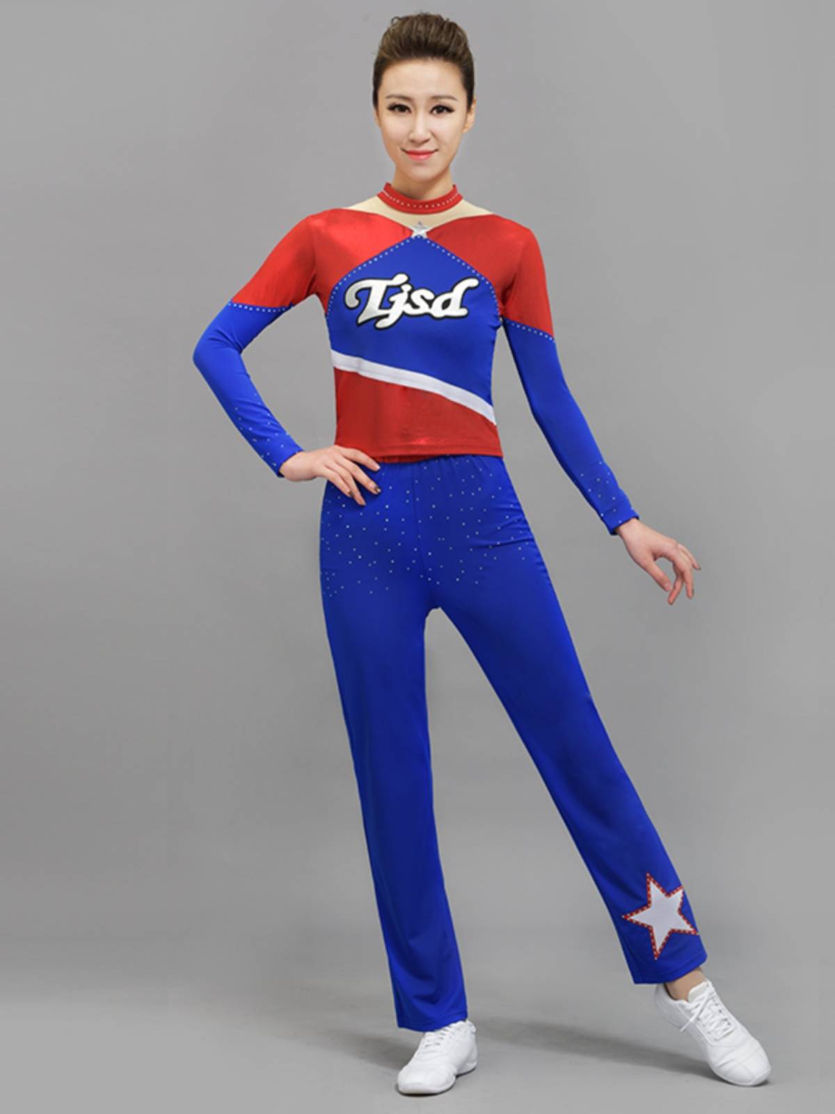 La La Xue performance service modern dance set men's and female college students Lara team gymnastics gymnastics contest service customization