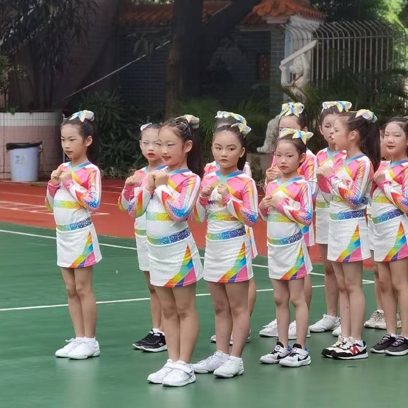 La La Team clothing girls and children performing clothes la lam carager dance competition uniform sports performance service