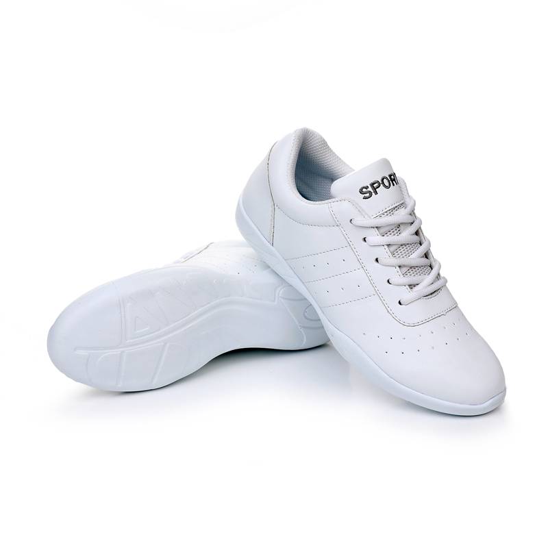 Children's Atletico Shoes Bodybuilding Shoes White La La La La Fuck Fuck Shoes Training Competition Shoes Art Gymnastic Shoes Dance Shoes Female Woman