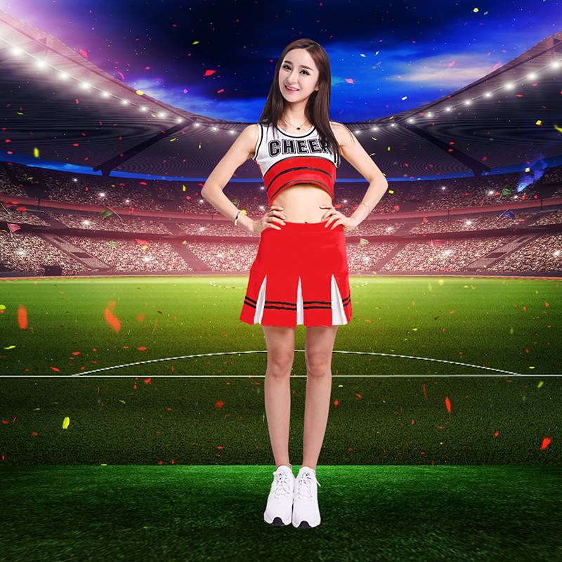 ♪ Soccer baby cheerleading costume ♪