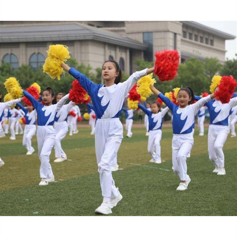 Primary and secondary school student radio gymnastics clothing high school student sports contest service children's group gymnastics gymnastics dance service
