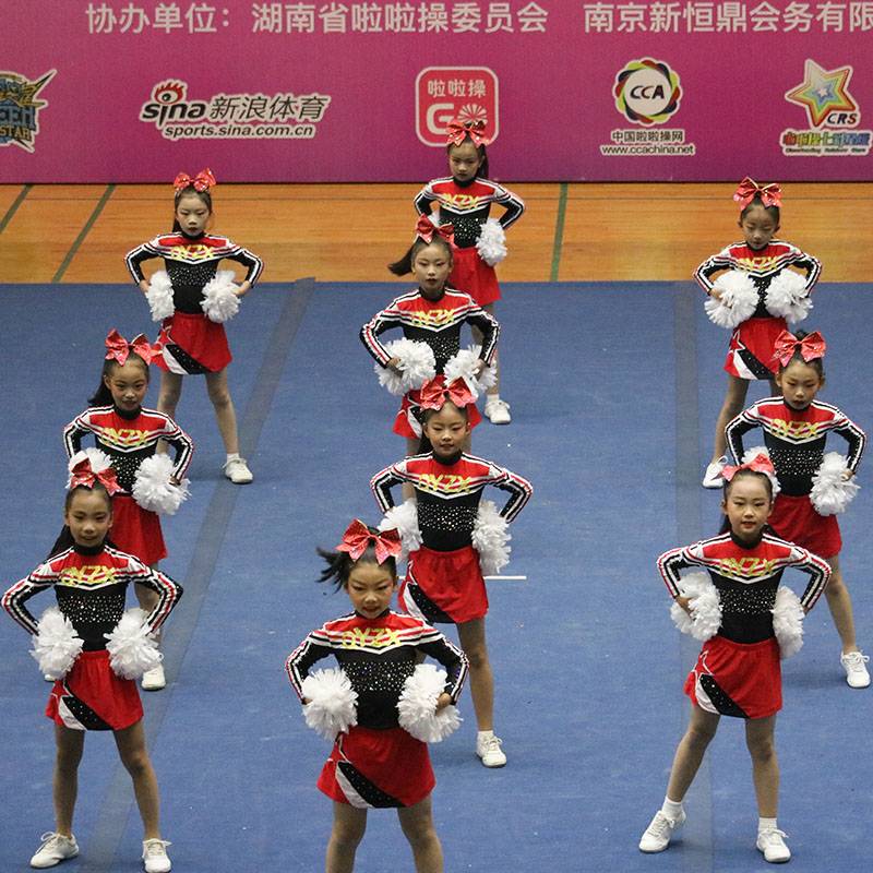 Custom labon performance clothing, cheerleading team clothing, gymnastics clothing set student new products 20 female men