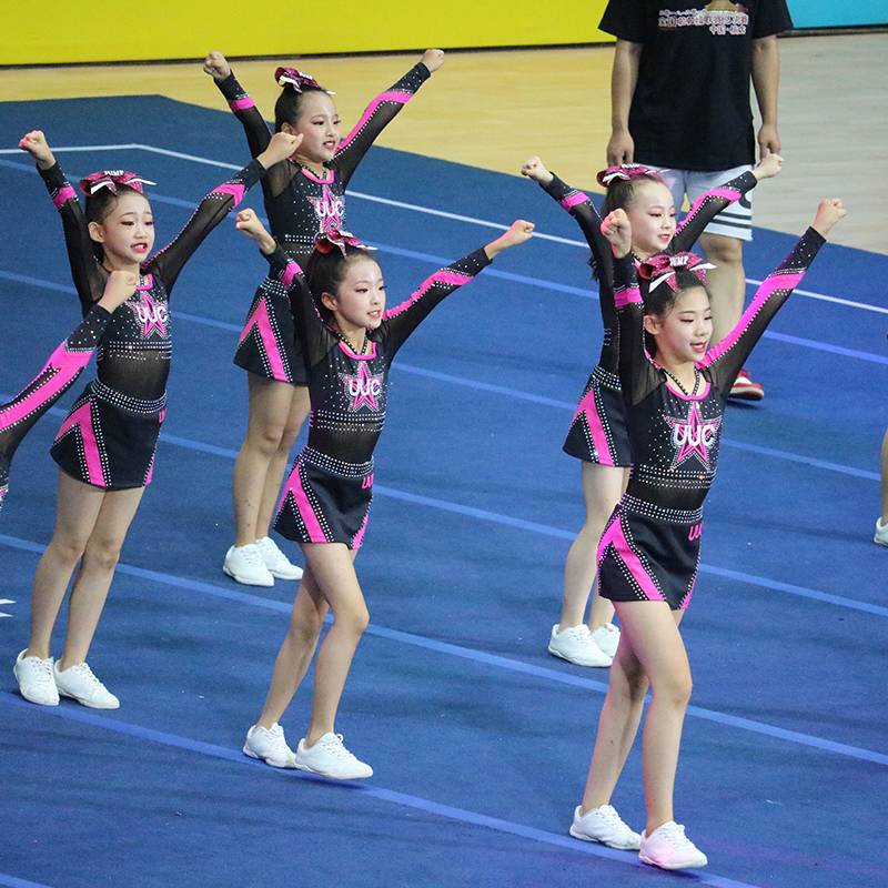 routine cheerleading performances for the cheerleading team