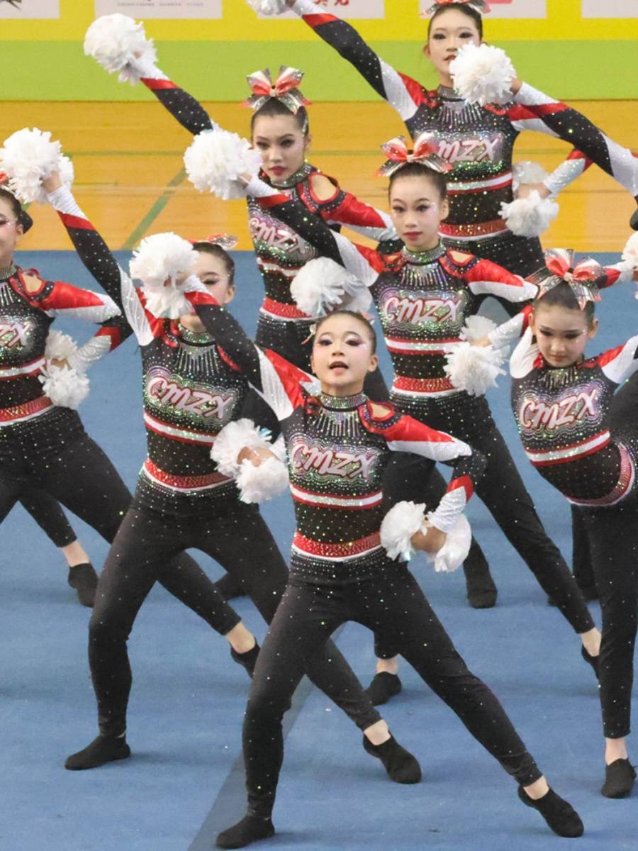 Custom cheerleading competition clothing cheerleading team performance fitness fucking suit dance suits new products 24 female men