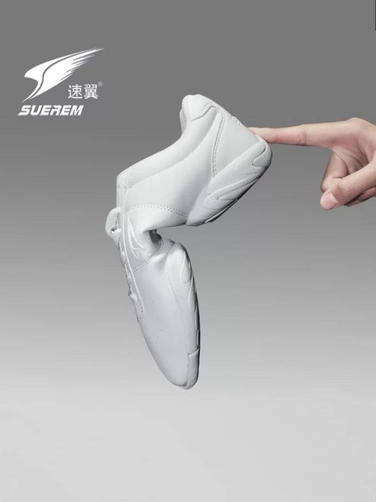 Bodybuilding sports shoes men and women anti -slip shock -reducing dance shoe body beauty competition training shoes la la la fuck shoes