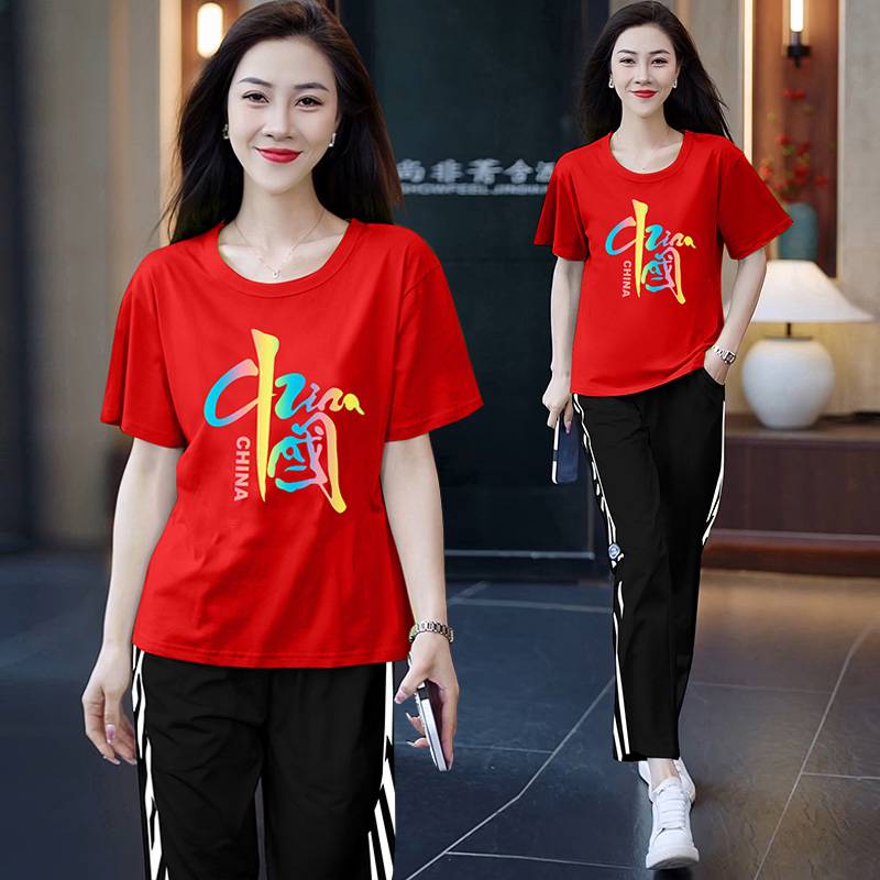 Lala team gymnastics dance clothing set women's group hip -hop 2024 new chorus stage performance service middle school students