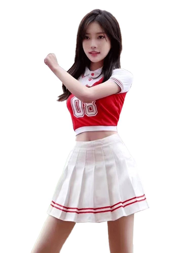 Lara team women's group performance service square dance adult dance performance service cheerleading modern dance student fitness exercise