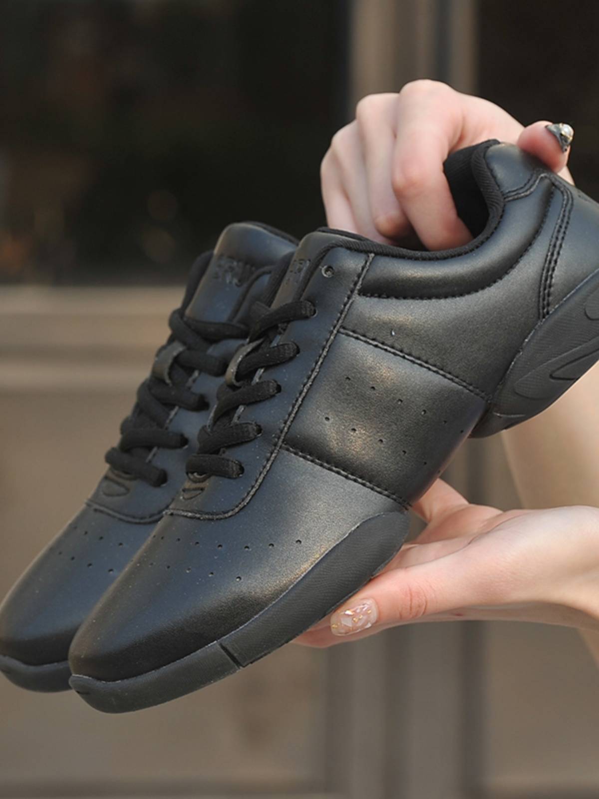 Competitive Jianmei Shoes White Adult Sports La La La Fuck Football Training Competition Shoes Soft Waves Children's Testing Dance Shoes