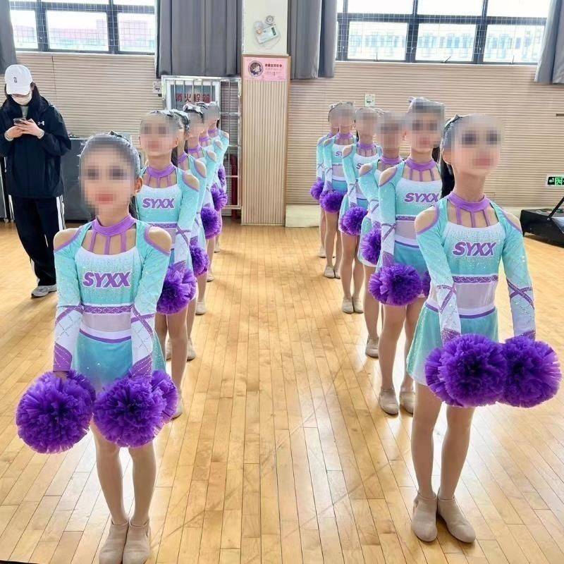 Children La Raid performance service Lala team clothing and gymmonica team competition dance service sports meeting la la la la la la