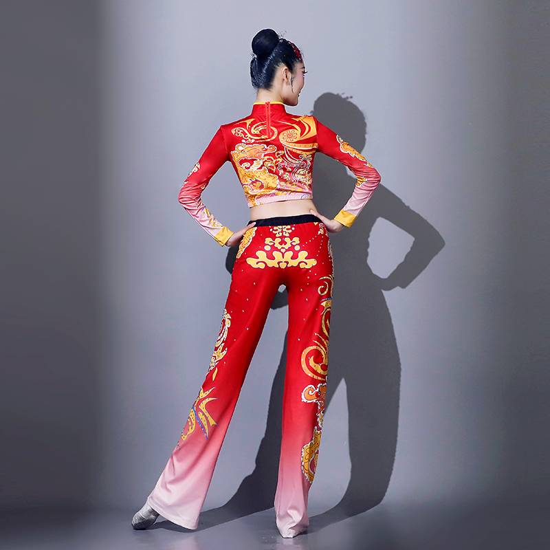 New Astronomy Fuck Fuck Dance Dance Performance Service Adult Competition La La Fuck Fuck Female Red Chinese style