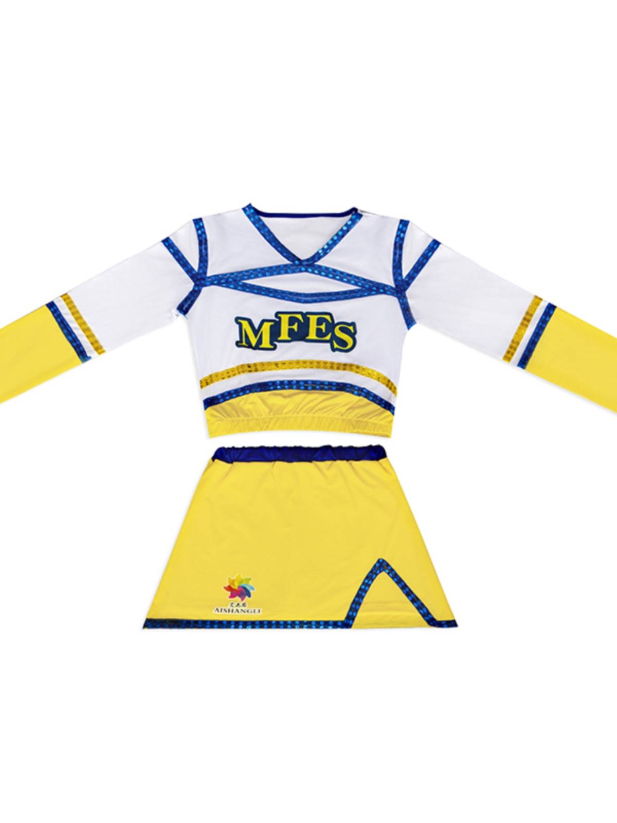 Children cheerleading service primary and secondary school students cheerleading exercise dance competition service gymnastics performance clothing
