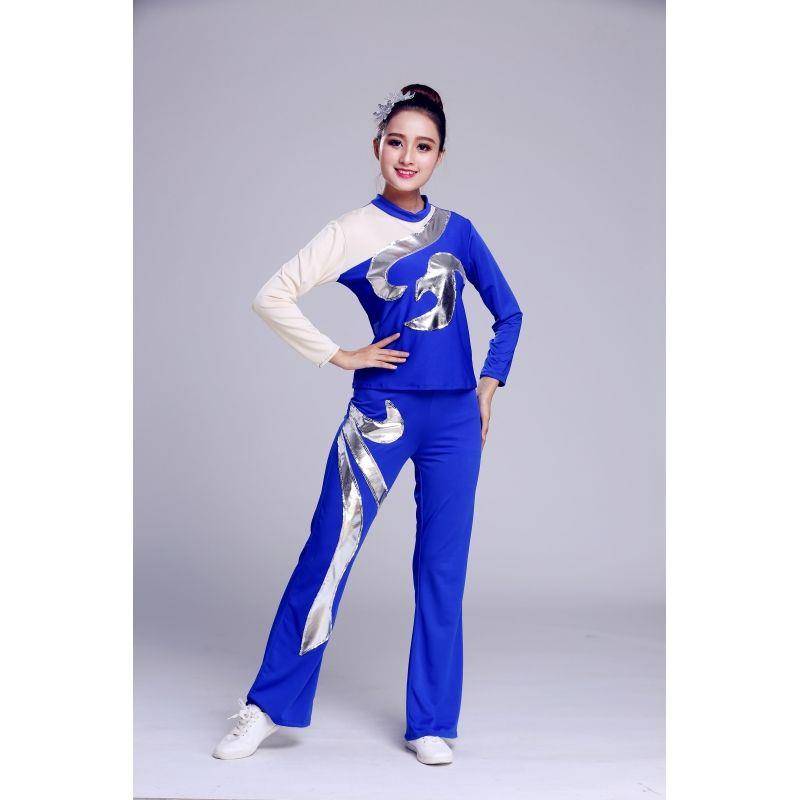 Adult Plaza Dance Clothing New Set Competition Student Games Fair Aesthetic Performance Service La La Team Performance