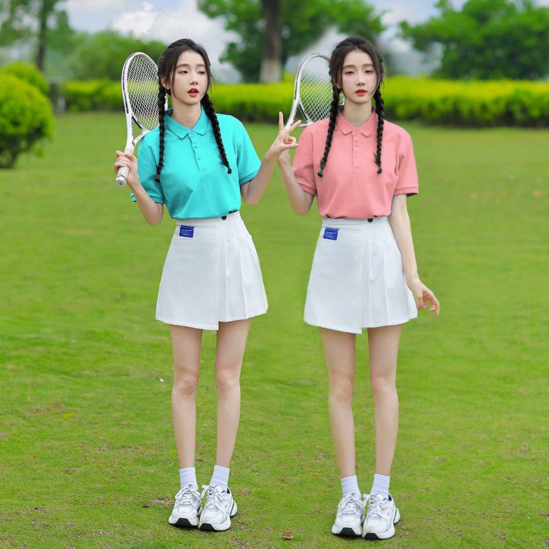 Female student la la la cheerleading gymnastics show gymnastics performance service kindergarten teachers' work clothes