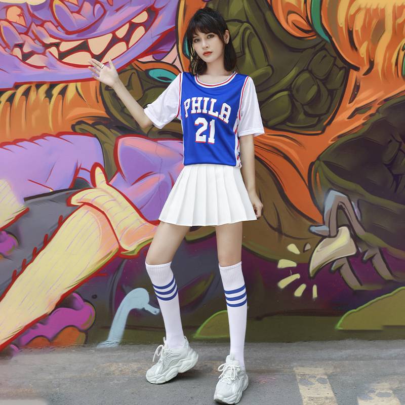 High school high school gymnasium college competition cheering for basketball baby dance costumes