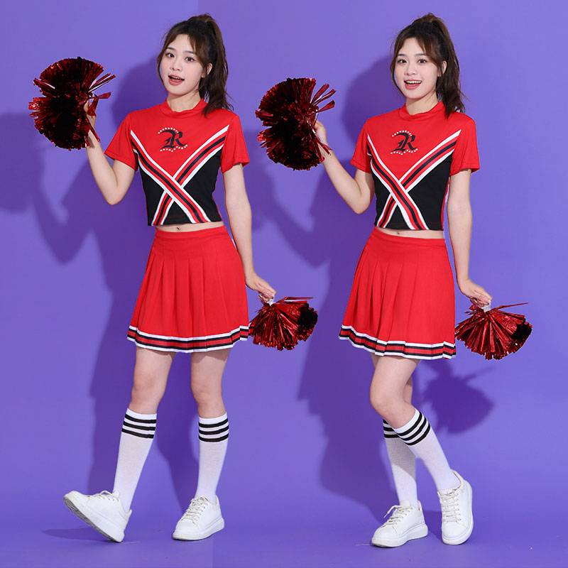 Student group La La Fuck Fuck Fuck March Grade Class Cheerle Team Stage Performance Service Games Gymnastics Course
