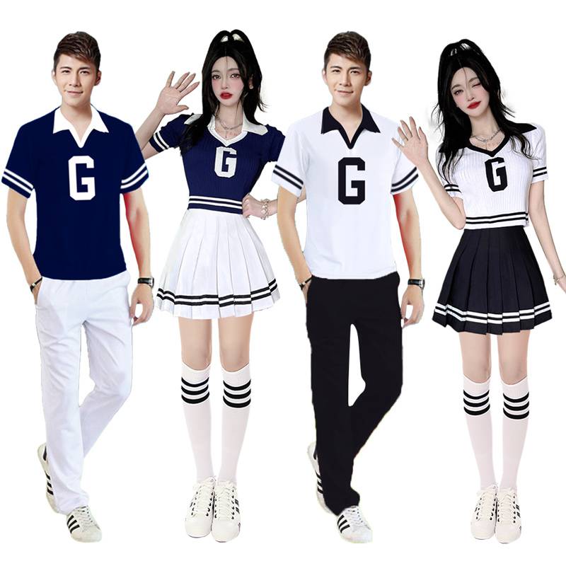 Adult La Raid performance service Student Lala Fuck La La team clothing women's set of goninnia group performance clothing