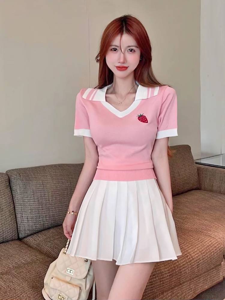 College student la lam team performance clothing Korean version of women's team playing modern jazz dance performance service health aesthetics