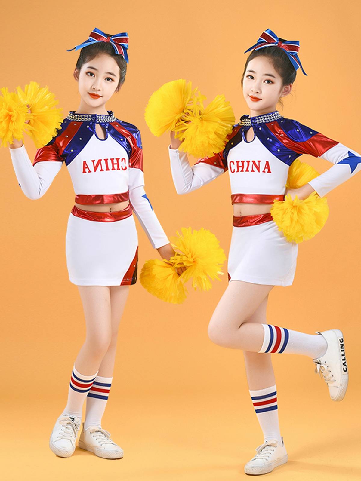 Student La La Raoming performance service men's and girl children's Lara team uniform sports meeting opening ceremony body beauty fuck competition dance uniform