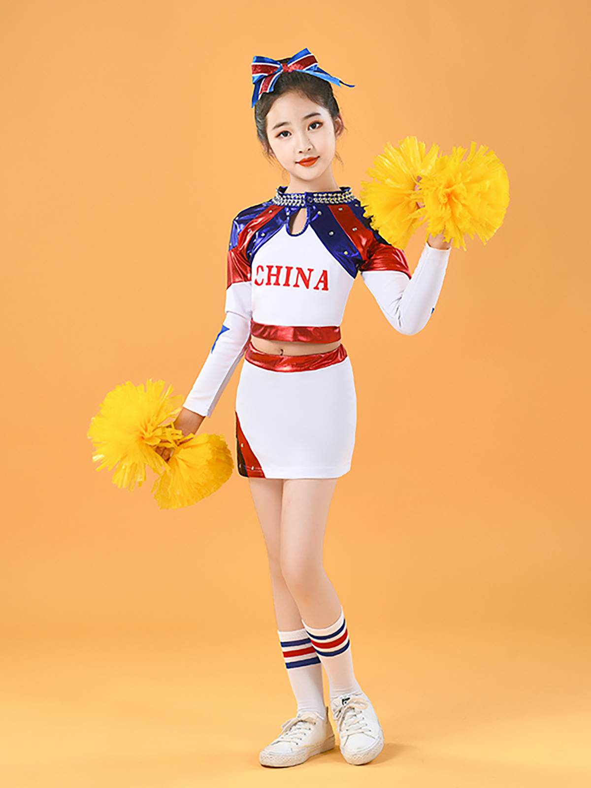 Student La La Raoming performance service men's and girl children's Lara team uniform sports meeting opening ceremony body beauty fuck competition dance uniform