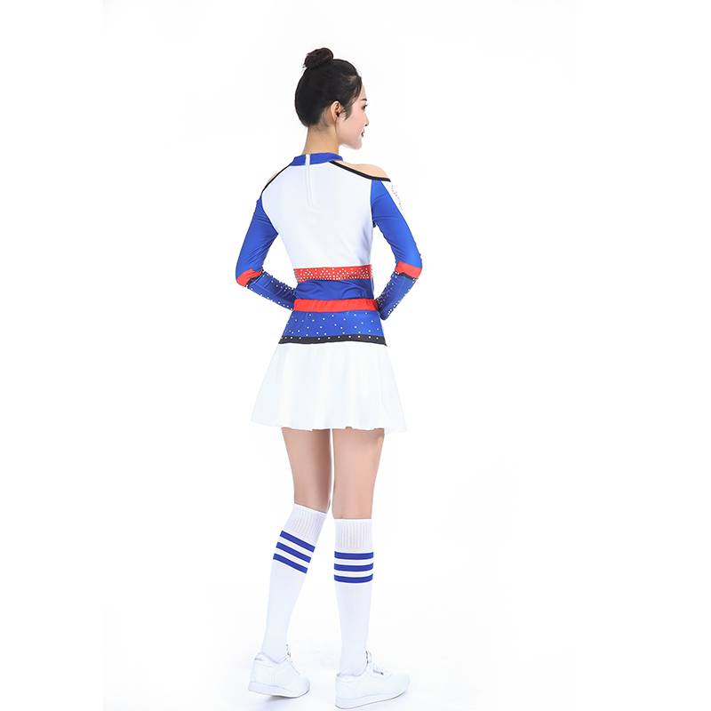 New gymnastics performance clothing performance service health beauty fuck competition service primary and secondary school la la la fuck Lala team uniform