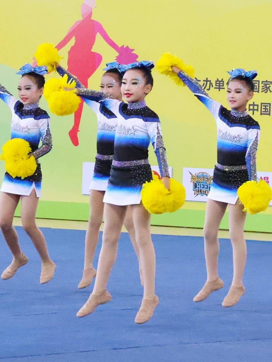 Custom cheerleading competition clothing cheerleading team performance fitness fucking suit dance suits new products 24 female men