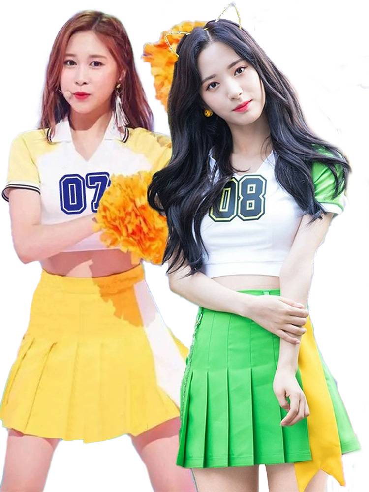 Adult men's and women's fitness exercise dance service middle school student sports meeting cheerleading team clothing performance clothing cheerleading team