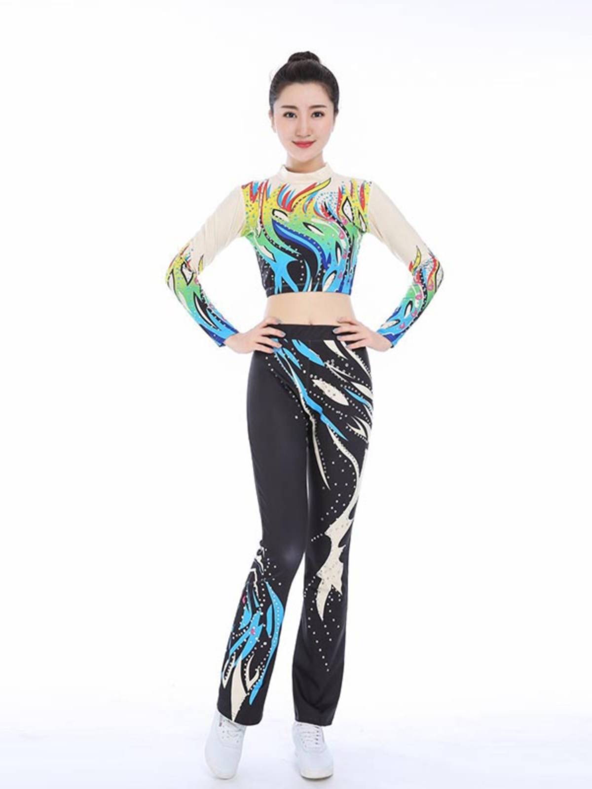 Farming exercise performance clothing performance service rental mass bodybuilding competition clothing competitive clothing Lala team uniform leasing