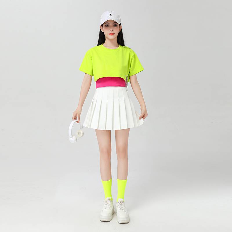 The new Jazz Dance clothing men's and women adult students la la la cheaper bodybuilding dancing sports Zunba dance performance service summer