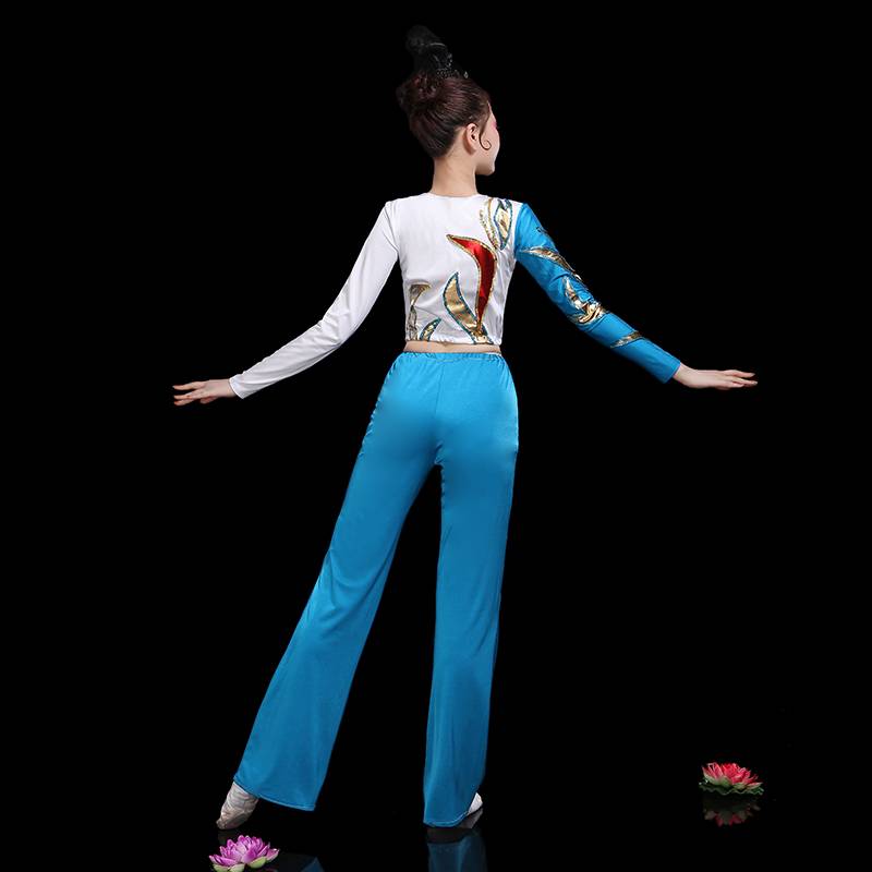 Bodybuilder 2022 New Fashion Modern Plaza Dance Set Gymnastics Gymnastics Fuck Fuck Fuck Competition Female Women