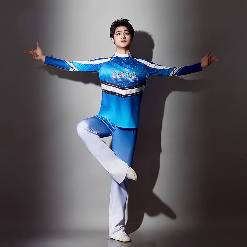 Custom La Ran Dance Performance Service Adult Games Competition Performance Clothing Team Bodybuilding Gymnastics Men