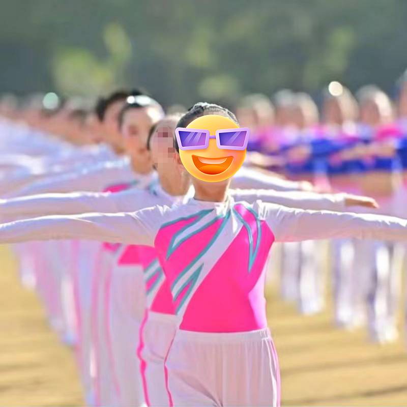 Primary and secondary school students radio gymnastics contest clothing adult bodybuilding clothing children cheerleading performance clothing active clothing