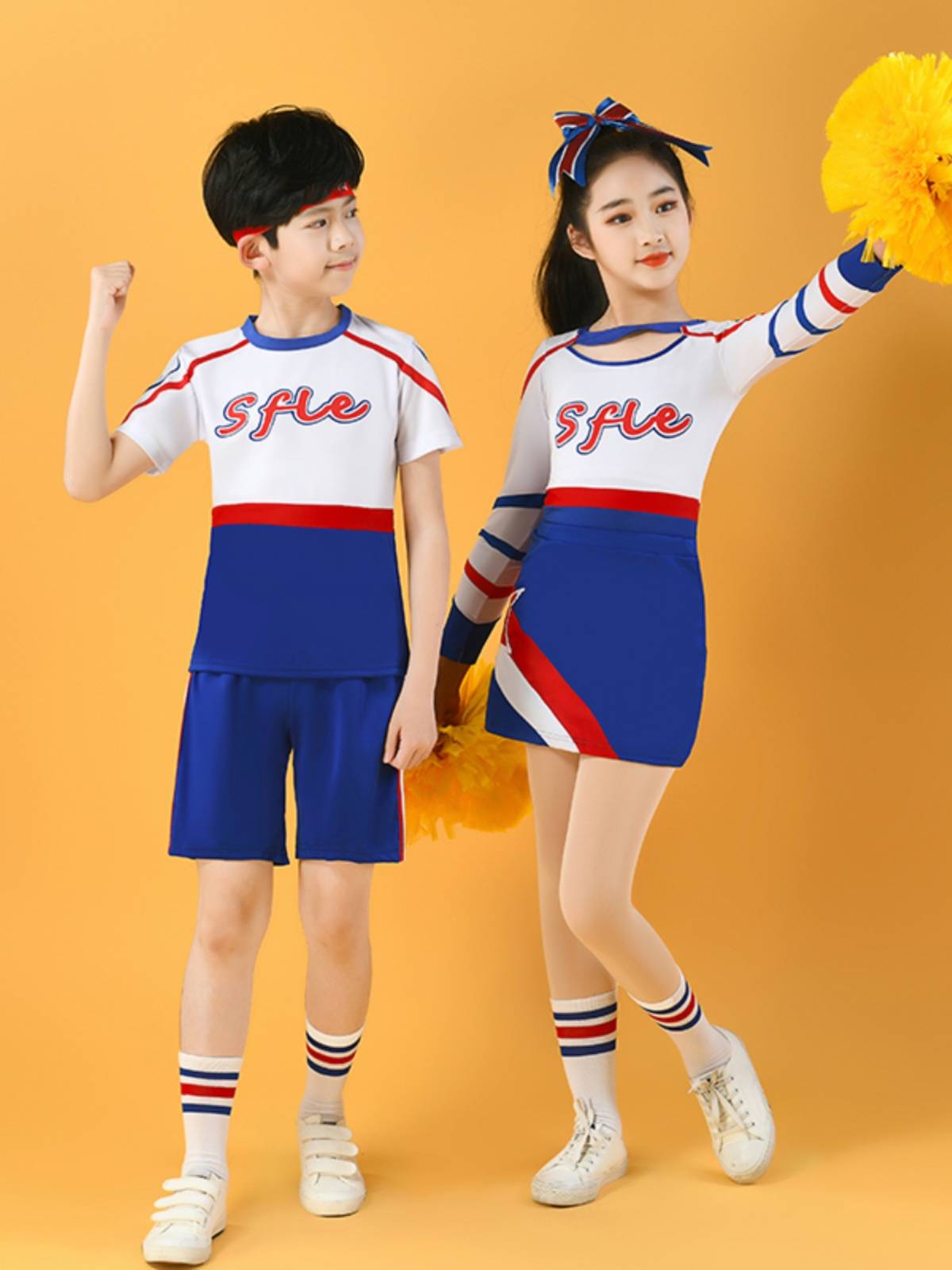 Children La Raid performance service men's and female student sports meetings Lala team performance service group bodybuilding competition clothing