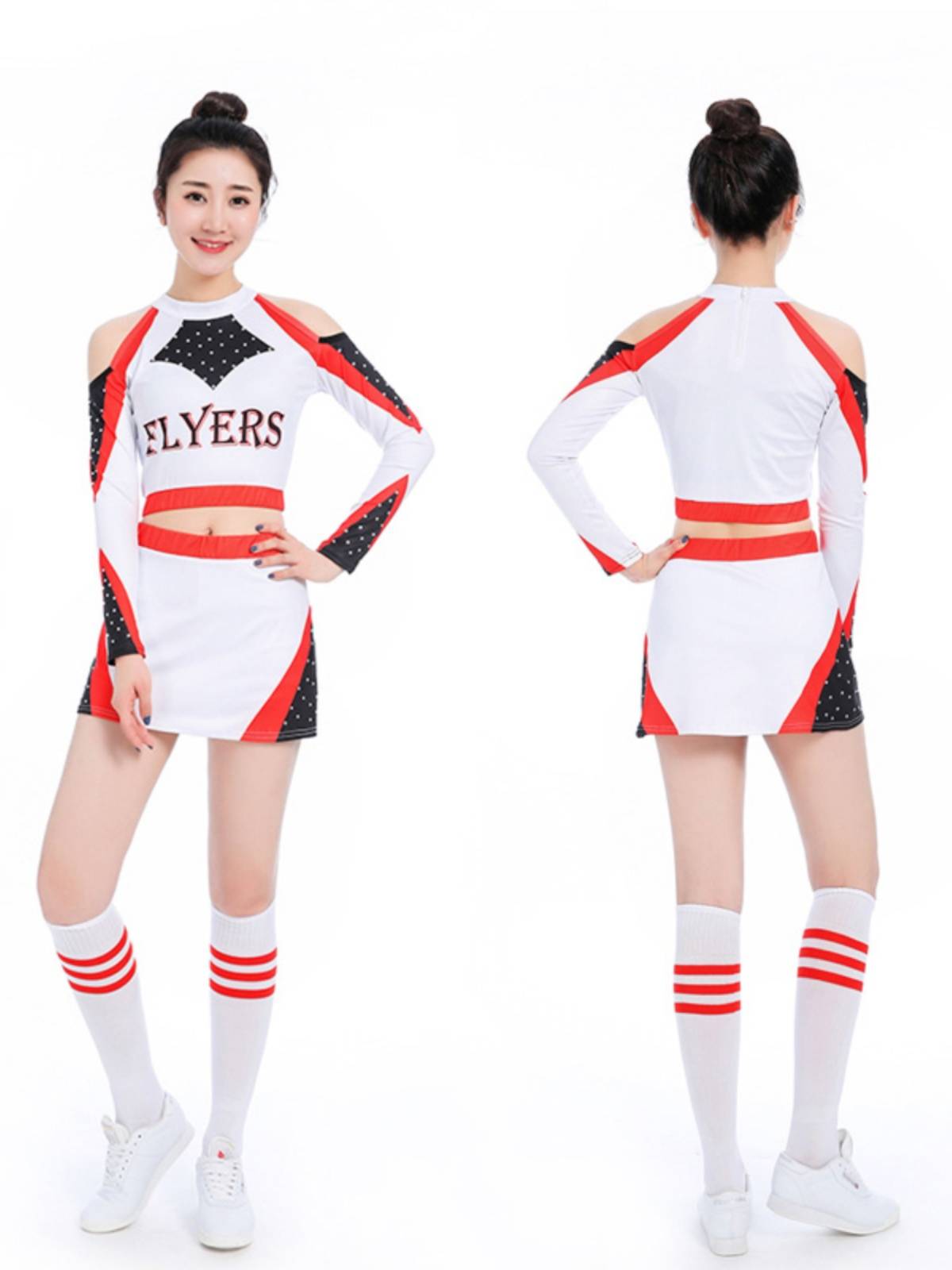 Bodybuilding La Fuck Dance Group table performance clothing rental cheerleading team clothing women's suite rental