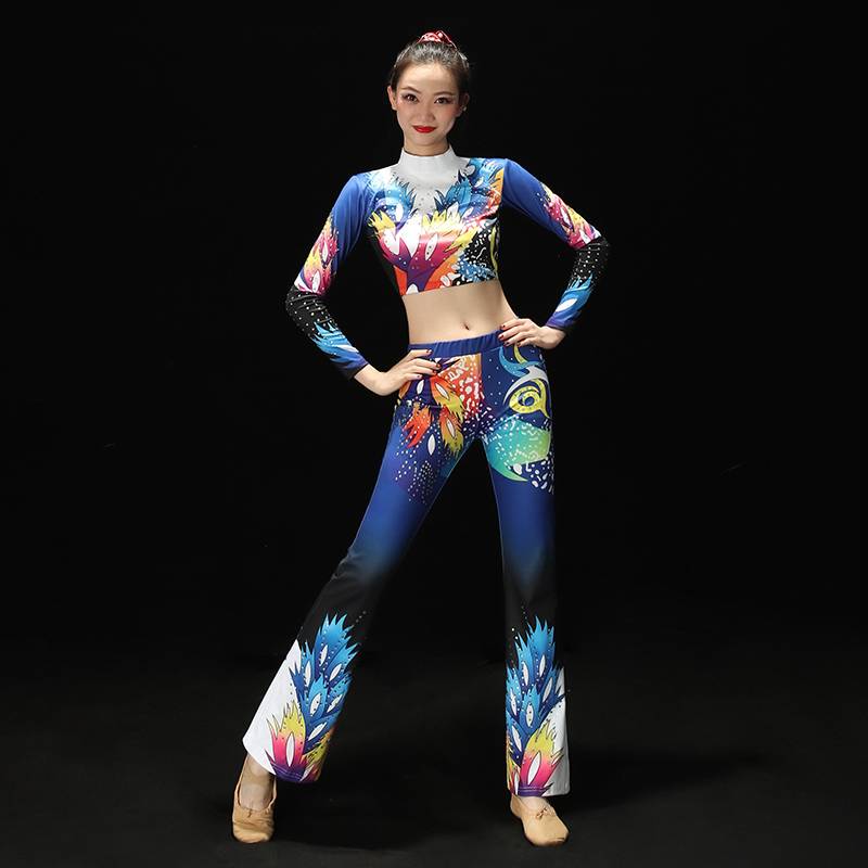 Fitness Fuck Fuck Gymnastics Performance Games Opening Model Competition Sergeant Student Beauty Performance Performance Set Women