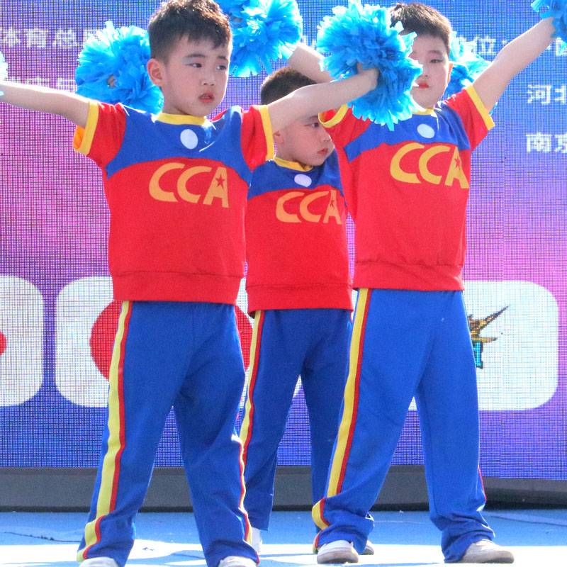 Custom labon performance clothing, cheerleader clothing, gymnastics clothing set student 23 new female men