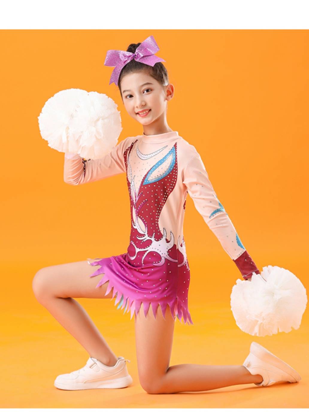 Student La La Rubing Competition Primary and Middle School Student Lara Team Costumes Competitive Health Fuck Clothing La La Fuck Dance Server