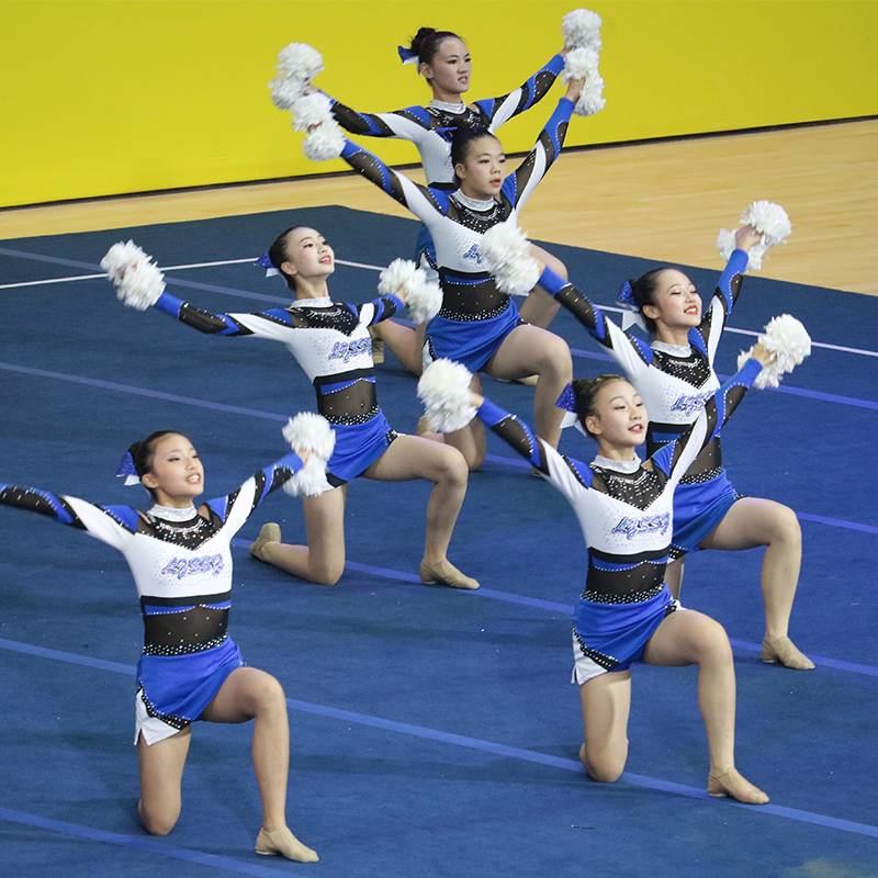 Custom cheerleading competition suit Lala team clothing competitive healthy fuck dance dance new product 19 student set