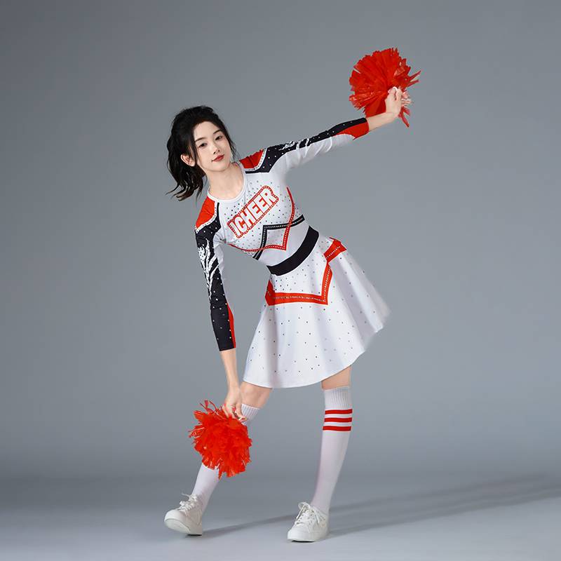 Lala team performing adult gymnastics competition group dance clothing female middle school students la la la la la la fuck