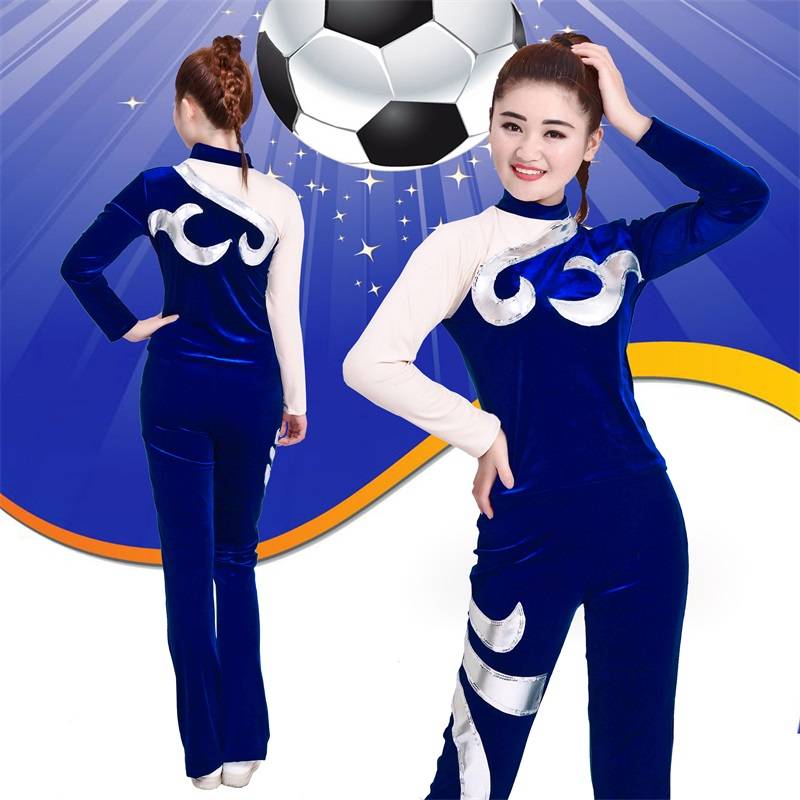 La La Fun competition performance clothing primary and secondary school students campus cheerleading children's group gymnastics competition