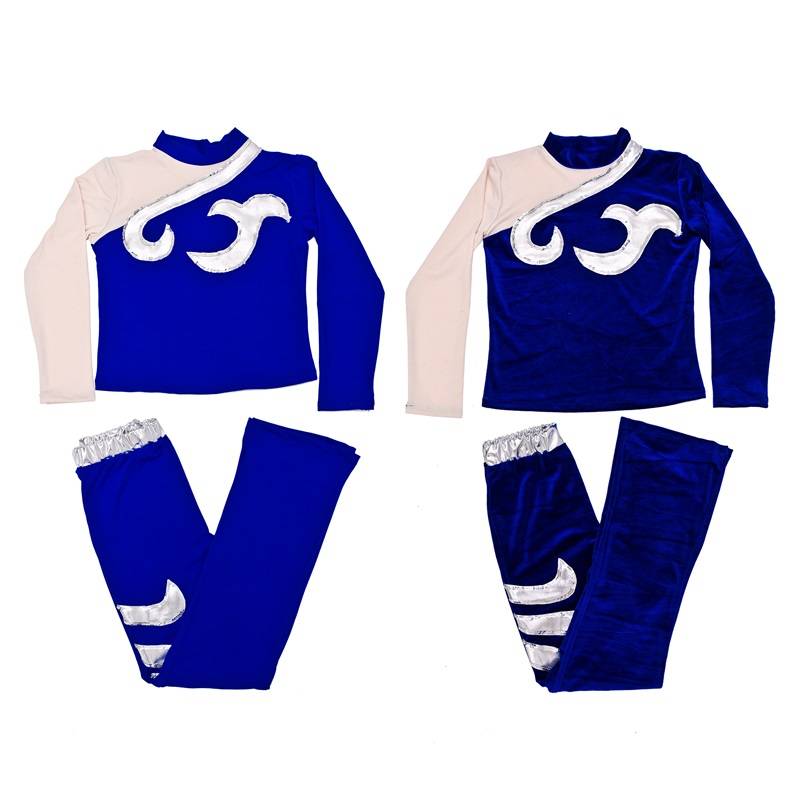 La La Fun competition performance clothing primary and secondary school students campus cheerleading children's group gymnastics competition