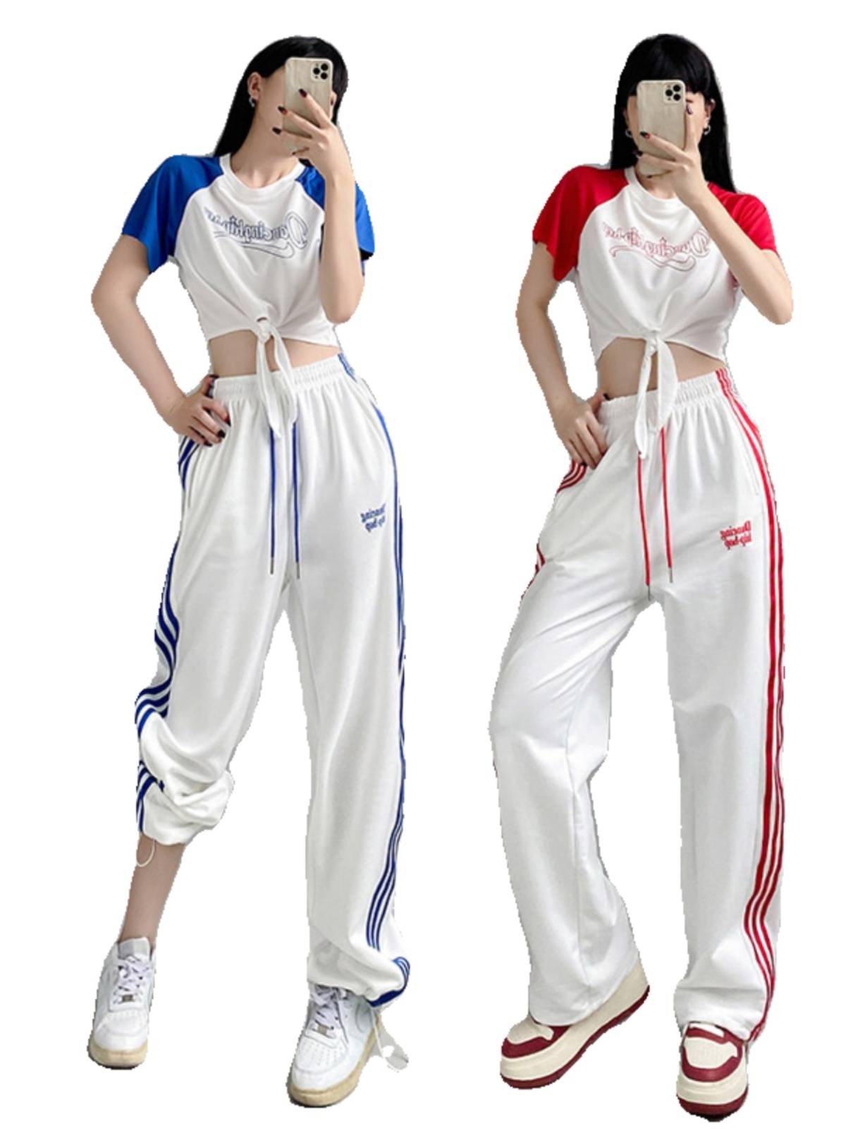 Student Jazz Performing Women's Team Korean Ralai Team Sexy Dress La Raoming Aesthetic Fuck Hip Hop Fold Skirt