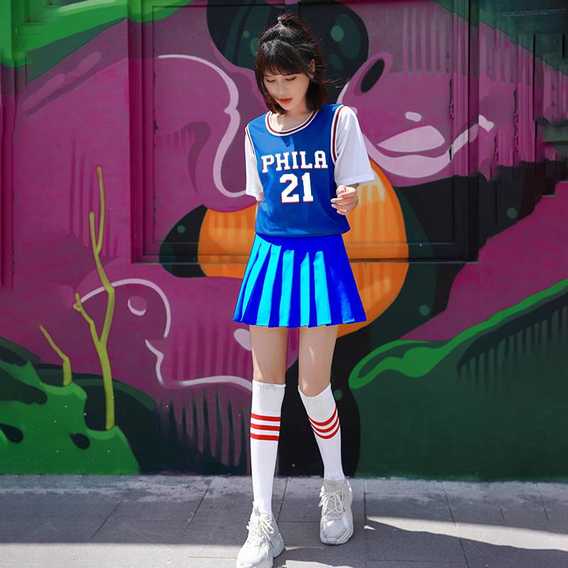 High school high school gymnasium college competition cheering for basketball baby dance costumes