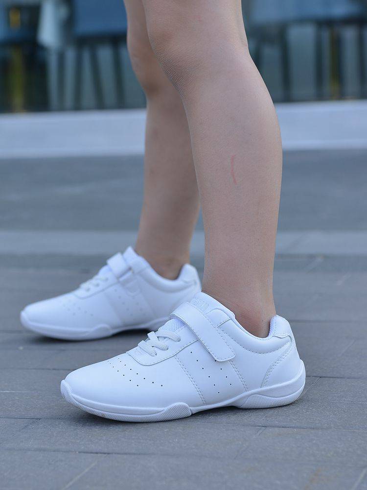 Yingrui Children's Competitive Jianmei Fuck Shoes White La La La Fuck Football Training Competition Shoes Dance Dance Shoes La La Team Shoes