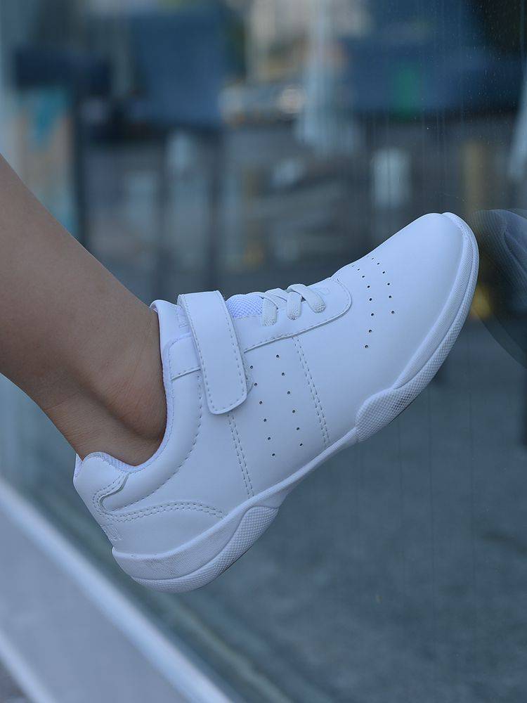 Yingrui Children's Competitive Jianmei Fuck Shoes White La La La Fuck Football Training Competition Shoes Dance Dance Shoes La La Team Shoes
