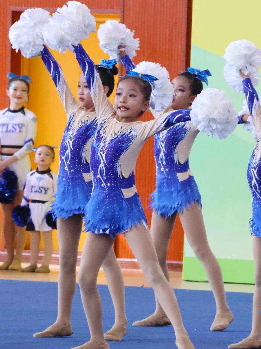 Custom cheerleading competition clothing cheerleading team performance fitness fucking suit dance suits new products 24 female men