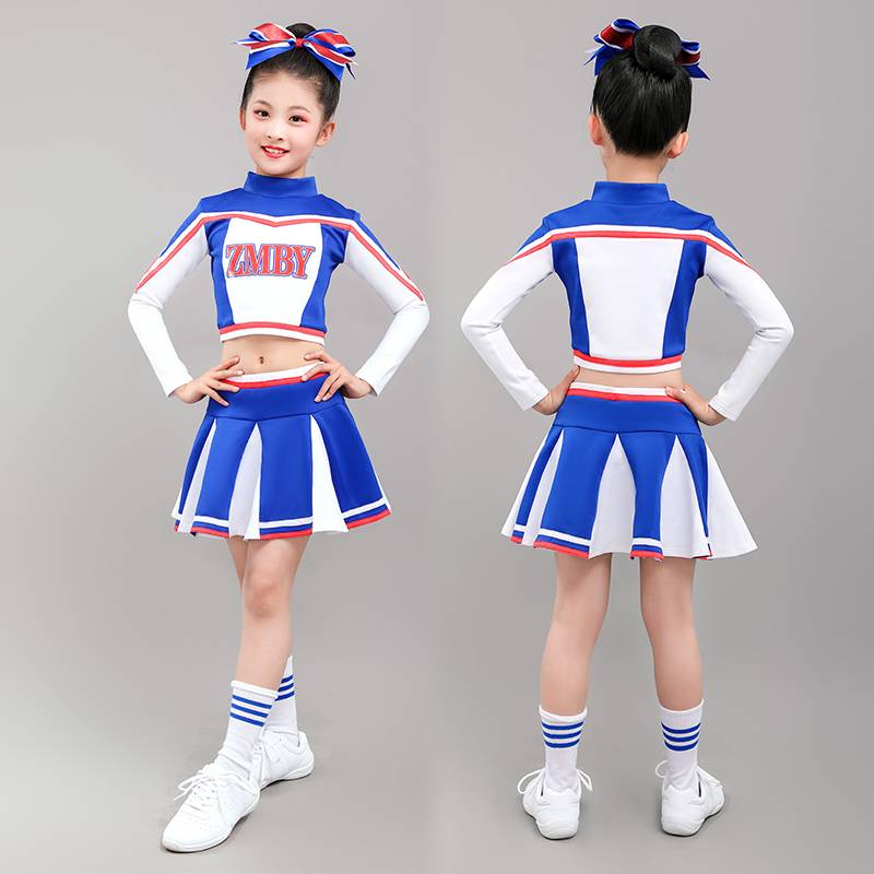 Children La La Raid performance service long -sleeved girl Lala team uniform primary and secondary school sports party group gymnastics clothing