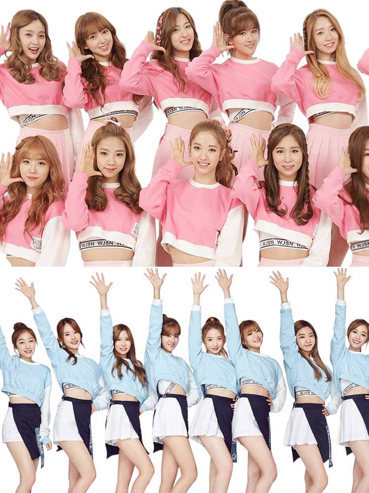 The Korean girls danced at the opening of the Olympic Games