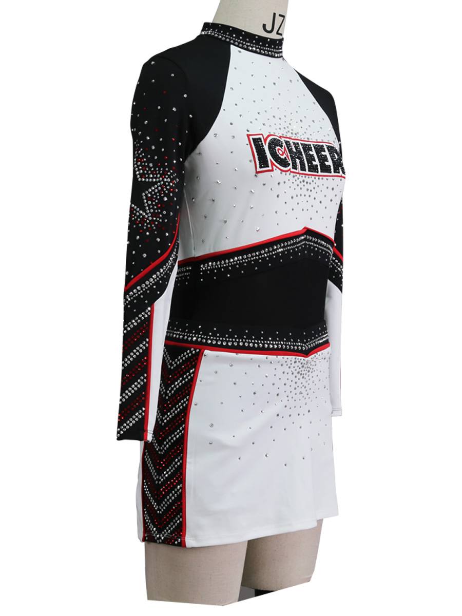 Private customized spring and summer new flower ball la la la la la la gycampass clothing dance competition service performance clothing